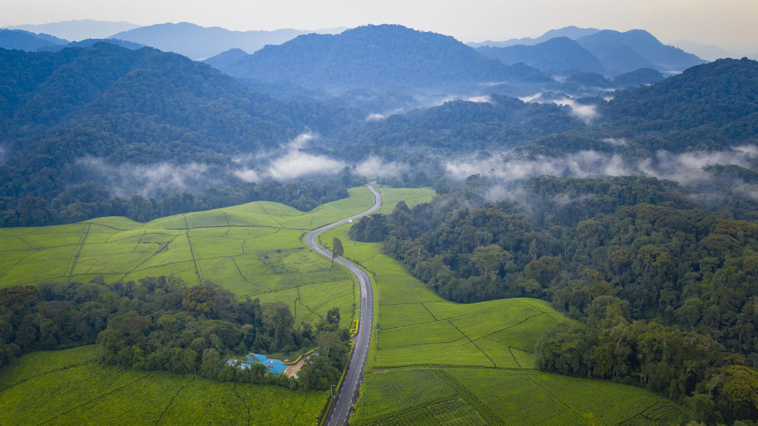 Rwanda tops attractions: Rwanda countryside landscape.